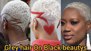 Greyhair/ Salt And Pepper Hair Dye For Black Beautys/For Black Women