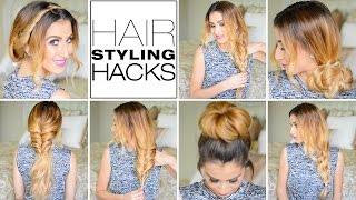 7 Genius Hair Styling Hacks Every Girl Needs To Know!
