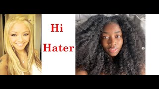 Black Women Hair Cursed  From God ? Asian Woman Tila Tequila Thinks So .. Roast Time  !!!