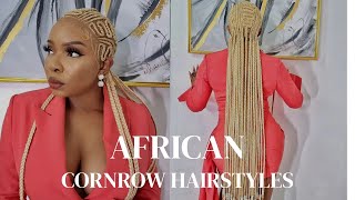 Banging Cornrow Hairstyles For Black Women / Amazing African Ghana Weaning Styles 2022