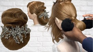Bridal Hair Styling | Updo Tutorial | Bride And Bridemaids Look