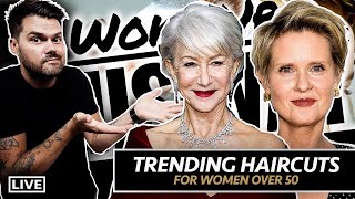  Haircut Trends For Women 50+ 9-21-20 12Pm Est | Woke Up This Way 060 #Hairshow