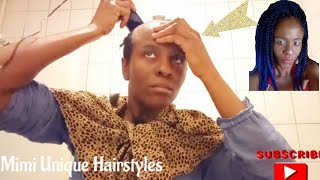 Long Hair To Bald Hairstyles/Wicked Shaved Hairstyle(Tutorial) For Black Women