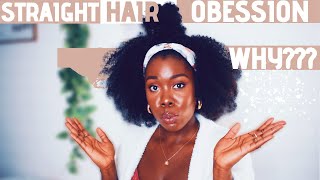 Why Do Black Women Obsess So Much Over Straight Hair??? | Obaa Yaa Jones