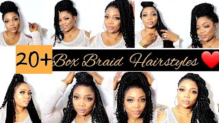 Latest 20+ Braid Hairstyles 2022 For Black Women || Box Braids || Crochet Hairstyles || Bolascotv