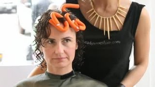 How To Use Flexirods On Short, Layered Hair : Short Hair Styling Tutorials