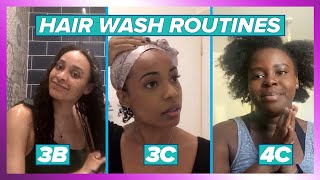 Black Women Show Their Different Hair Wash Routines