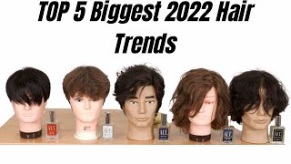 Top 5 Biggest Hair Trends 2022 For Men - Thesalonguy