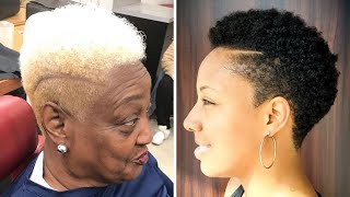 60 Matured Short Hair Hairstyles/Haircuts For African American Women