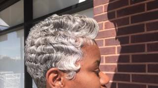 2017 Gray Short Hairstyles |Black Women| Dallas Texas