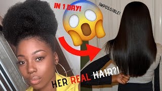 Mind Blowing! Hair Shrinkage Compilation Black Women  - 4C Hair 4B Hair 4A Hair Natural Hair