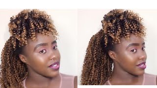 How I Made Extensions Using Bella Crotchets And Tempest Weave//Protective Hair Styles