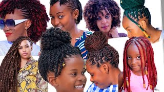 The Latest African Trending Protective Hair Styles 2020.