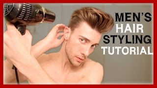 Men'S Hair Styling Tutorial
