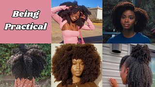 Heat Free, Weave Free Low Maintenance Protective Styles For Natural Hair