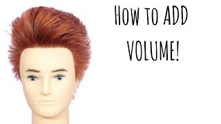 How To Add Volume - Hair Styling Tips - Thesalonguy