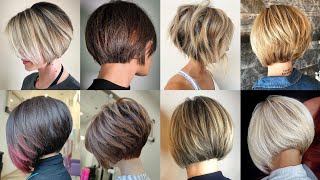 Best Bob Haircuts For Older Women With Thin Hair Styles 2022 | Bob Hairstyles For Women Over 50