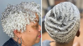 60 Natural Short Hairstyles For Black Women | Twa Curly Hair | Wendy Styles