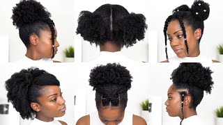 6 Back To School Hairstyles For Natural Hair