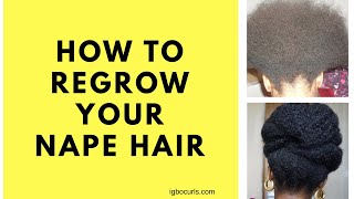4 Reasons Black Women Are Losing Their Edges & Nape Hair