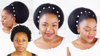 2019 Bridal Hairstyle For Black Women By Yasser K