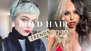 Bold & Unexpected Hair Color Trends To Try In 2022