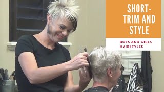 Hairstyles For Women Over 60 | Over 50 Hairstyles And Pixie Cut