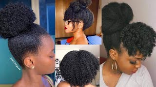 Natural Hair Styling Compilation Video | Black Afro Hair Styling For Women