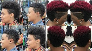 Cute Chic 2020 Short Hair Ideas For Black Women | Cute Tapered Natural Hairstyles For Ladies | Wendy