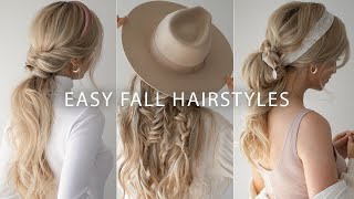 Easy Hairstyles For Fall 2019  Fall Hair Trends