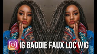 Trying A Faux Loc Wig! | Bobbi Boss Faux Loc Passion Curly Lace Front Wig Zala (Spoiler I'M In