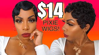  $14 Pixie Wigs! Pin Curls Or Finger Waves? Pick Your Favorite! Must Have Short Wigs For Summer