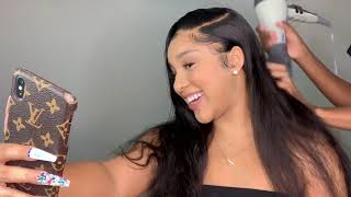 How To Install Your Lace Frontal Wig | Wiggins_Hair