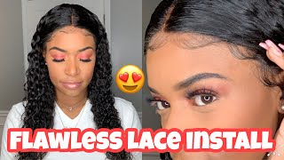 Wig Sale! | Affordable Pre Plucked Deep Curly Lace Front Wig | April Lace Wig