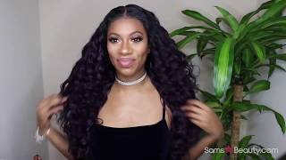 The Stylist Lace Front Wig 13X6 Invisible Lace Frontal Wig Selena| Samsbeauty.Com