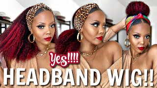  You Don'T Need Lace Wigs To Slay! Change Hair In Minutes! Pre-Colored Headband Wig | Hergivenh