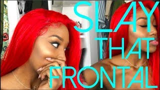 How To Slay A Synthetic Lace Front Wig And Make It Look Natural With No Glue