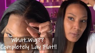 How I Lay Flat A Hd Lace Front Wig Quickly? The Best Invisible Fake Scalp Wig Ever | Hairvivi