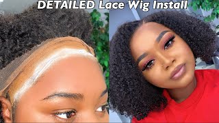 Detailed Lace Frontal Wig Install | Hergivenhair