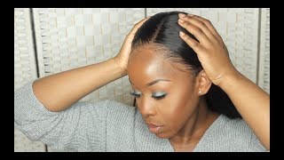 How To - Customize & Make Your Lace Frontal/Wig Natural (No Sewing, Glue, Elastic Band Or Clips)
