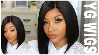 Start To Finish Lace Front Wig Install| Bob Wig Ft. Yg Wigs