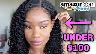 Omg Yall!!! Another Cheap Amazon Prime Lace Wig | Braid Out Curly Wig Under $100