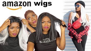 Trying Cheap Amazon Lace Front Wigs