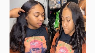 Affordable Lace Frontal Wig Install | Ft Queenlife Hair
