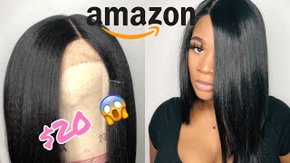 Best Cheap Wig From Amazon!!!! | Frontal Lace Wig | Synthetic Wigs