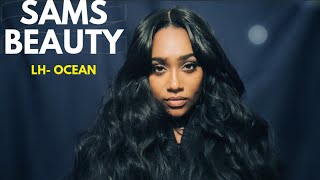 Brazilian Human Hair Blend Lace Front Wig Lh-Ocean | Samsbeauty