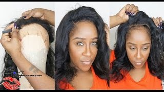 How To Make Lace Wig Look Natural | No Glue | No Sew | Step By Step Tutorial