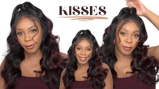 Mayde Beauty Synthetic Hair Candy Hd Lace Front Wig - Kisses --/Wigtypes.Com