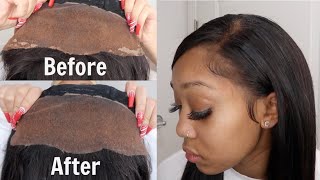 How To Clean And Reinstall A Lace Frontal Wig Ft Eullair Hair