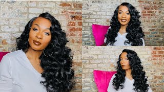 Sensationnel Human Hair Blend Butta Hd Lace Front Wig - Loose Deep 24 Ft Wigtypes